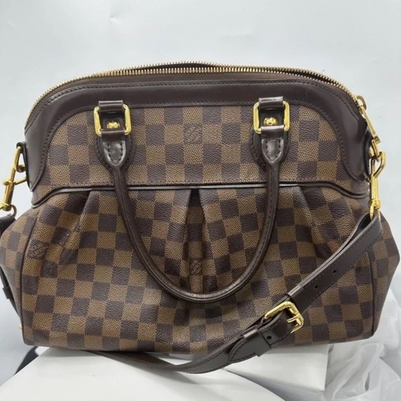 Pre-Loved Louis Vuitton Damier Ebene Trevi PM - Picture 1 of 9